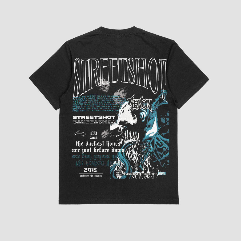 STREETSHOT X VENOM "PREMIUM" OVERSIZED TEE